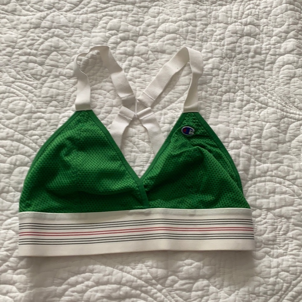 CHAMPIONS GREEN BRALETTE